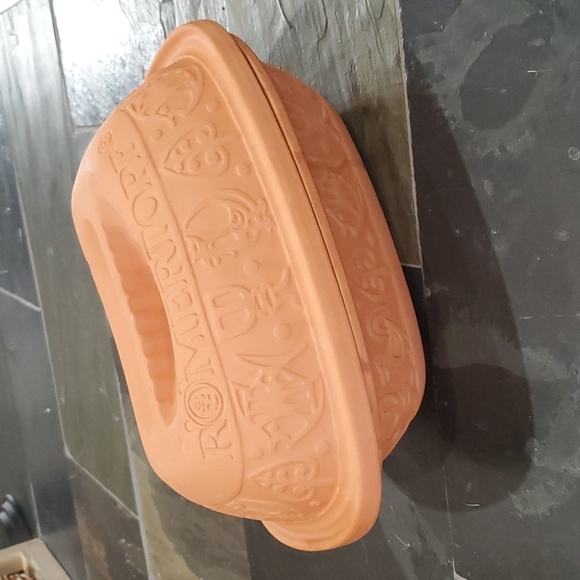 romertopf Kitchen Romertopf 9 Terra Cotta Clay Baker Roaster 35 Lb